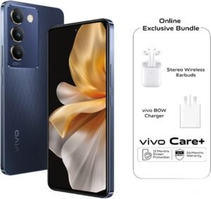 Read more about the article فيفو V30 لايت 5G (اسود كريستالي ذاكرة RAM 12GB+12GB 256GB) شاشة AMOLED 120Hz